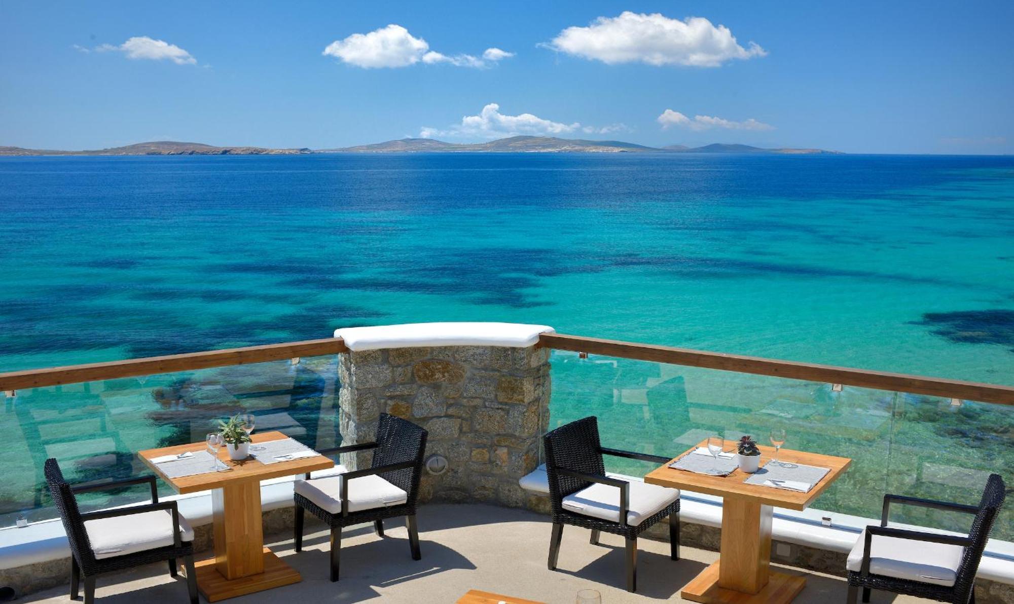 Saint John Hotel Villas&Spa Agios Ioannis Diakoftis Esterno foto View from the hotel