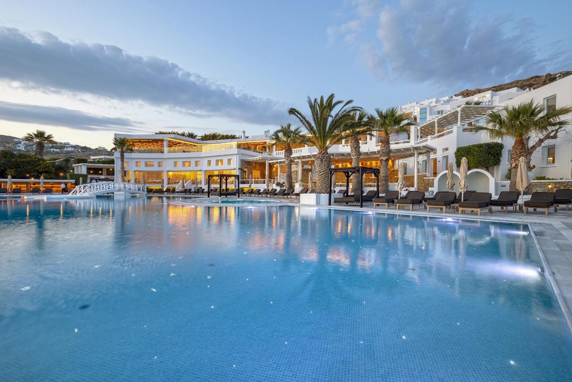 Saint John Hotel Villas&Spa Agios Ioannis Diakoftis Esterno foto The resort's main pool