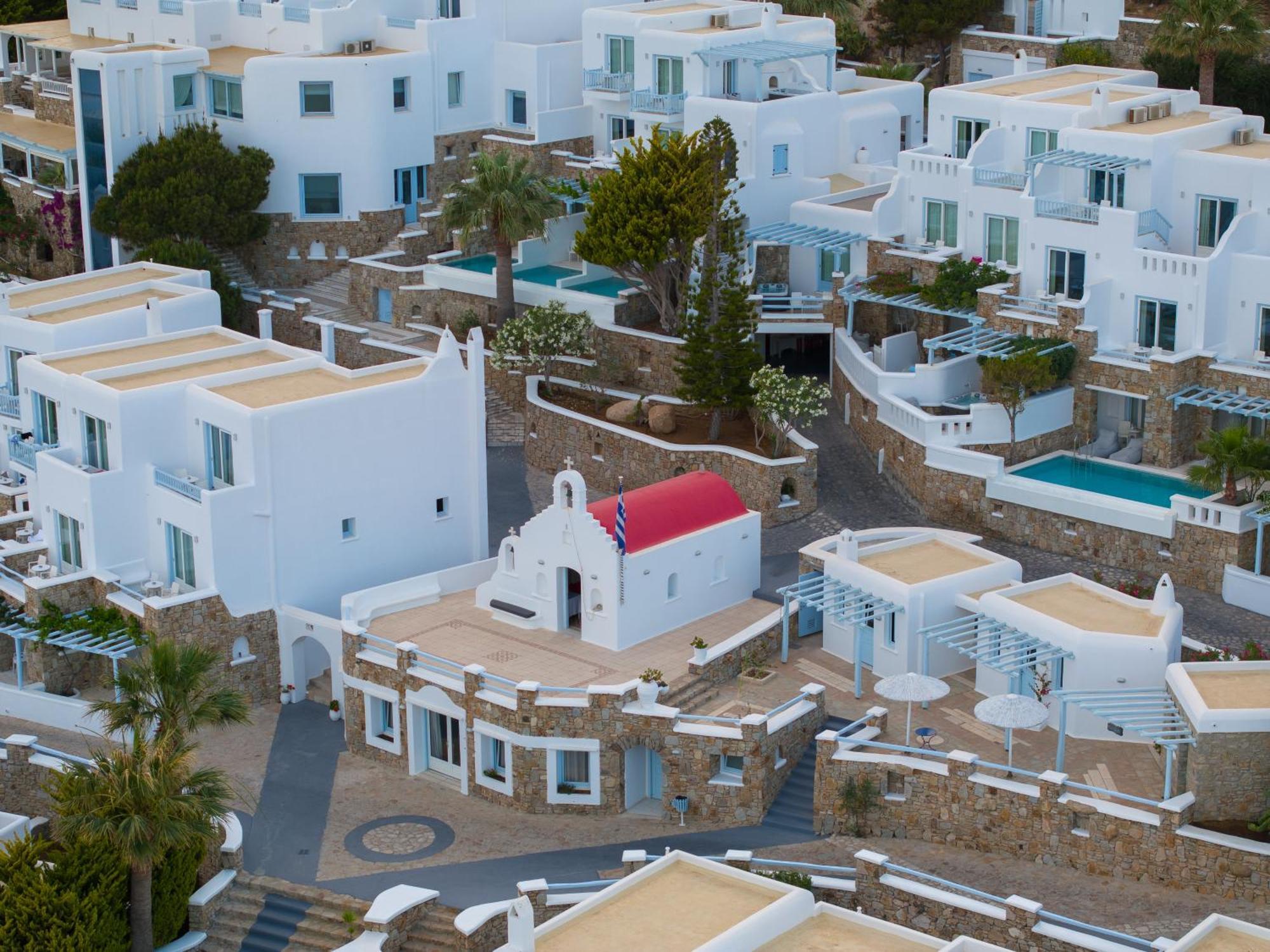 Saint John Hotel Villas&Spa Agios Ioannis Diakoftis Esterno foto Mykonos